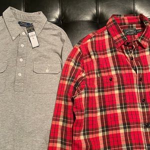 Mens Ralph Lauren Polo Shirt Bundle 2 shirts Brand New never worn with tag